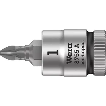 Wera 003353 Zástrčná bitová hlavice 1/4" PZ 1 typ 8755 A Pozidriv Zyklop (W050003353001)