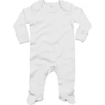 Babybugz Dětský overal na spaní - Bílá | 6-12 měsíců