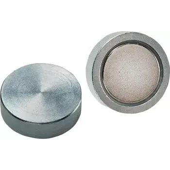 Dekorativní magnet Magnetický plochý chapač NdFeB bez závitu 13x4,5mm FORMAT