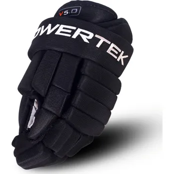 Hokejové rukavice Hokejové rukavice POWERTEK V5.0 Black Senior 13 palců