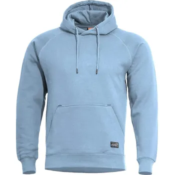 Pánská mikina Mikina PHAETON s kapucí LAGOON BLUE vel.3XL