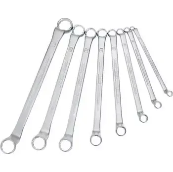 Klíč Sada oboustranných očkový ch klíčů DIN838 6 - 22 mm 8 ks v kartonové krabici Hazet