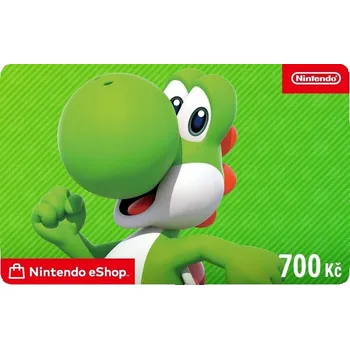 Hra pro Nintendo Karta na e-shop Nintendo 700 CZK (online kód)