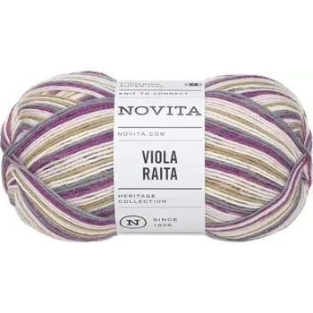 Příze Novita Viola Raita 8411 Jarní tóny (Ponožková příze Viola Raita Frühlingslicht)