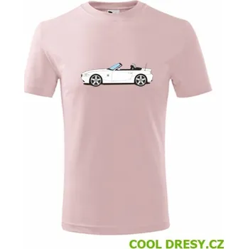 Dětské tričko s BMW Z4 - Barva: růžová, Velikost 4roky