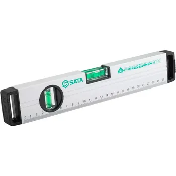 Vodováha Hliníková skříňová vodováha 30 cm (SATAST91601ME)