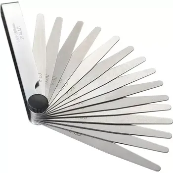 Spárové měrky 20 dílné, 0,05 - 1,0 mm / 100 mm (BER361000)