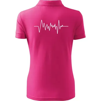 Ekg samostatné - Polokošile dámská Pique Polo - XS ( Purpurová )