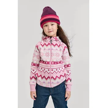 Chlapecká mikina Dětská fleecová mikina Reima Northern 5200044A.9BYA růžová 30X, vel. 104