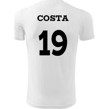 Dětský fotbalový dres Costa - Barva: bílá, Velikost 10let