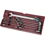 COMPLETO - souprava klíčů očkoplochých 1/4'-1' + ráčnové 15ks KRAFTWERK (KRAF-KR-4900-30B)