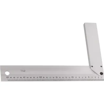 Úhloměr Dorazovy uhelnik, hlinik,250mm (EDE46150300)