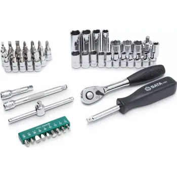 Gola sada 52 ks. Sada šestihrotých metrických nástrčných hla (SATAST09002SJ)