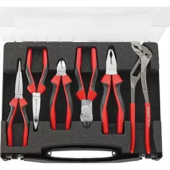 Kleště Sada kleště, pochromovaná hlava a 2-složkové návleky 6 ks. FORMAT (EDE53270050)