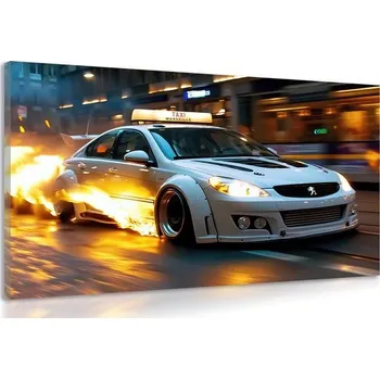 Obraz Dovido Obraz Taxi Peugeot