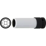 Nástrčná hlavice 1/2" MS 17 BGS107309, prodloužená s plast.ochranou al.kol. Pro bezpečnostní šrouby Mercedes třídy S-Klasse (BGS107309)