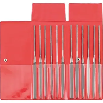 Sada jehlových pilníků 20 0 mm, sek 0, 12 ks FORMAT