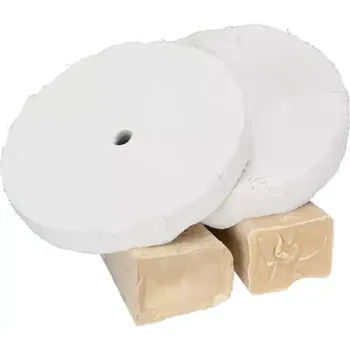 Brusný kotouč Lešticí sada Bernardo na umělé hmoty pr. 350 x 25 mm, pr. 16 mm, 4 díly (BER052022)