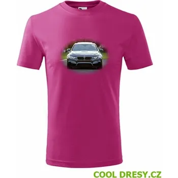 Dětské tričko s BMW 2 - Barva: purpurová, Velikost 10let