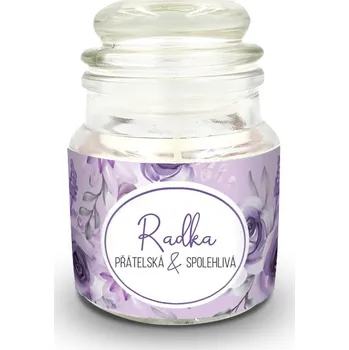 Svíčka Nekupto Mini svíčka se jménem RADKA