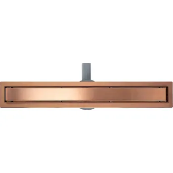 Odvodňovací žlab Rea Neox Pro Brushed Copper odtokový žlábek 70 cm měď REA-G4801
