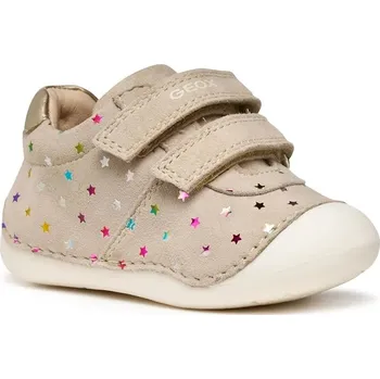 Dámská obuv Dětské semišové polobotky Geox TUTIM béžová barva, B9440B.007NF B9440B.007NF.18.23 80X, EUR 22