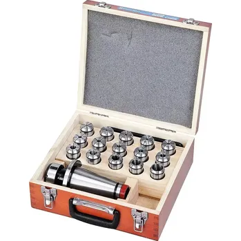 Kleštinový upínač se sadou kleštin, ISO 50 - 15 kusů (BER261012)