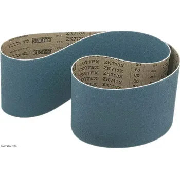 Příslušenství k brusce Brusný pás na kov 100 x 1220 mm VSM ALUMINIUM OXIDE ESM ZK713X, zirkon (P 60) (VSM01000002759)