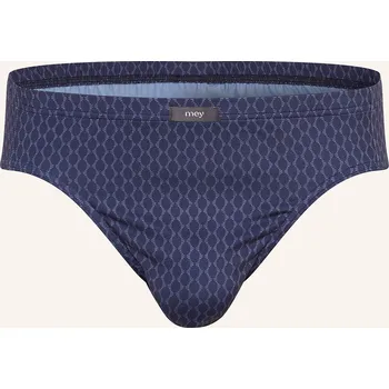 Slipy Mey Pánské Boxerky Série Meander Geo, tmavě modrá / tmavě...