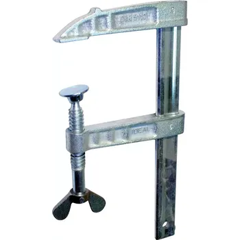 Páječka Pólová šroubová svěrka PZ600 600A rozpětí 80mm (EDE92450010)