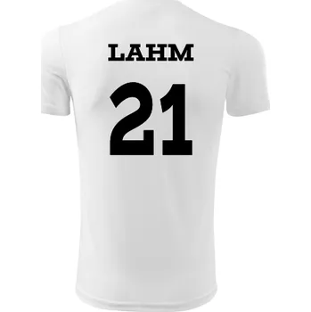 Sport Dětský fotbalový dres Lahm - Barva: bílá, Velikost 8let