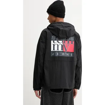 Pánská větrovka Bunda Tommy Jeans DM0DM22099 černá 99X, vel. L