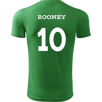 Dětský fotbalový dres Rooney - Barva: střední zelená, Velikost 10let