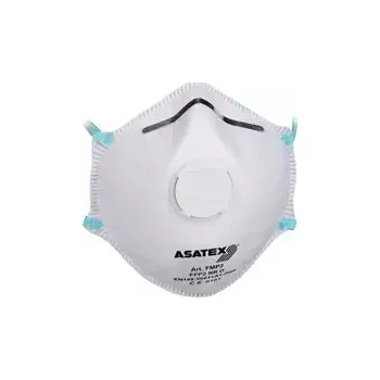 Plynová maska Respirátor Asatex s ventilem FFP2 Nr.D (Balení 15 ks) (EDE4029201127558)
