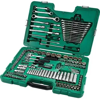 Ruční nářadí Gola sada 1/4", 3/8" a 1/2" SATA ST09510SJ, 6 a 12hranná, 150 dílů v kufru (SATAST09510SJ)