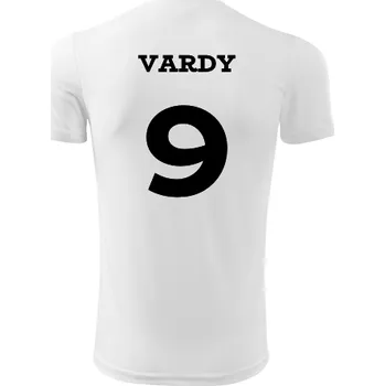 Dětský fotbalový dres Vardy - Barva: bílá, Velikost 8let