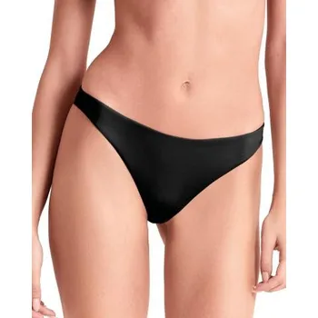 Kalhotky Dámské brazilky Lormar SHINE černé černá M