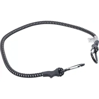 Upínací popruh Gumový upínák Kraftmann 10 mm x 80 ÷ 140 cm BGS1085505, 2x hák (BGS1085505)