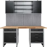 OLKIGROUP Dílenský ponk KLASIK (4dílná sestava, 160 cm) 5602 DÁREK: 5x PĚNOVÁ PODLOŽKA DO ŠUPLÍKŮ v hodnotě 1000,- Kč