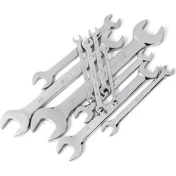 Ruční nářadí 10 ks. Sada metrických klíčů s dvojitým otevřeným (SATAST08010)