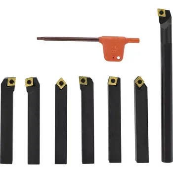 Pracovní nůž Soustružnické nože Bernardo 10 x 10 mm, se seřiz. klíčem (Sada 6 ks) (BER442051)