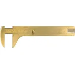 Jednoduché posuvné měřítk o, mosaz 100mm FORTIS