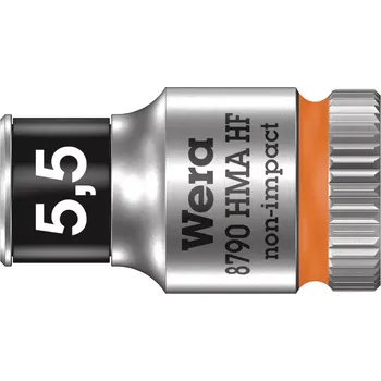 Gola hlavice Wera 003720 Nástrčná hlavice Zyklop 1/4" 5,5 mm Typ 8790 HMA HF, přidržovací (W05003720001)