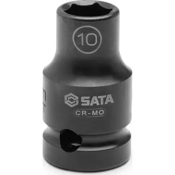 Gola hlavice 1/2" náhonová 6hranná nástrčná hlavice 10 mm (SATASC34303T)