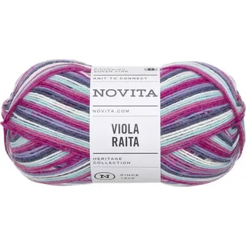 Příze Novita Viola Raita 8401 Studené tóny (Ponožková příze Viola Raita Horizont)