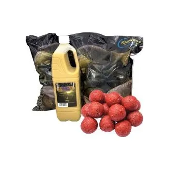 Boilies KAPRPRO BOILIES + CSL ZDARMA BOILIES 10kg + CSL zdarma, JAHODA , 20mm 10kg