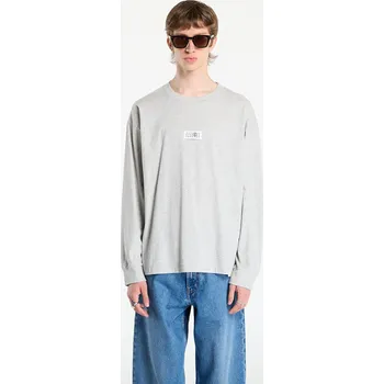 Pánské tričko Tričko MM6 T-Shirt Grey Melange XL