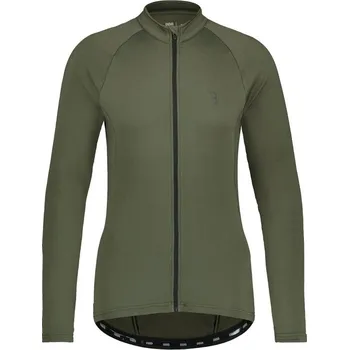 cyklistický dres Dres s dlouhým rukávem BBB BBW-237 Transition olivová - XL