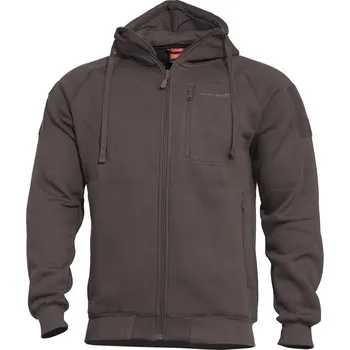 Pánská mikina Mikina LEONIDAS 2.0 TERRA BROWN vel. L (Mikina LEONIDAS 2.0 TERRA BROWN vel. L)