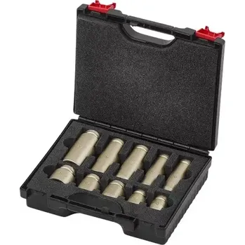 Sada nářadí Nástrčné hlavice 1/2" 10 ÷ 24 mm Gedore 0430047S, rázové Nejiskřivé (ATEX) (Sada 10 dílů) (GED0430047S)